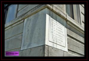 Franklin County Courthouse Cornerstone